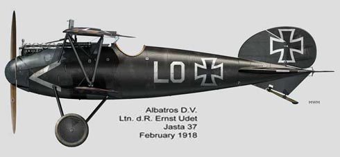 Udet Albatros Dva